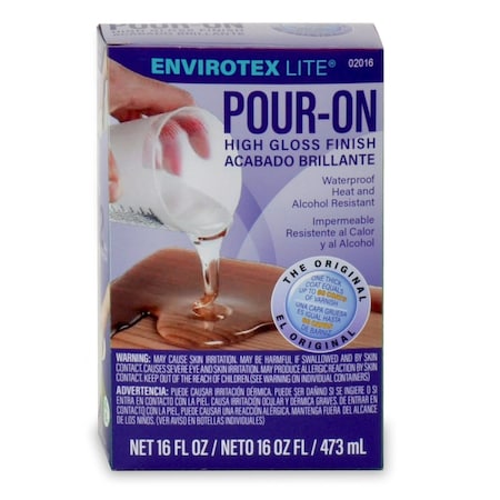 Envirotex Lite MAS High-Gloss Clear Finish 16 oz 2016